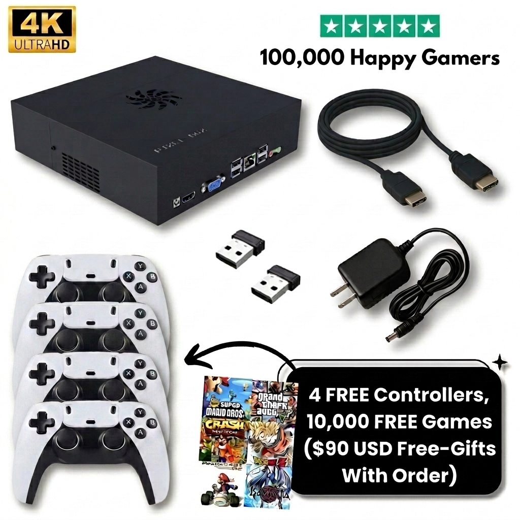 Pixel Box™ - The Ultimate Retro Game Console