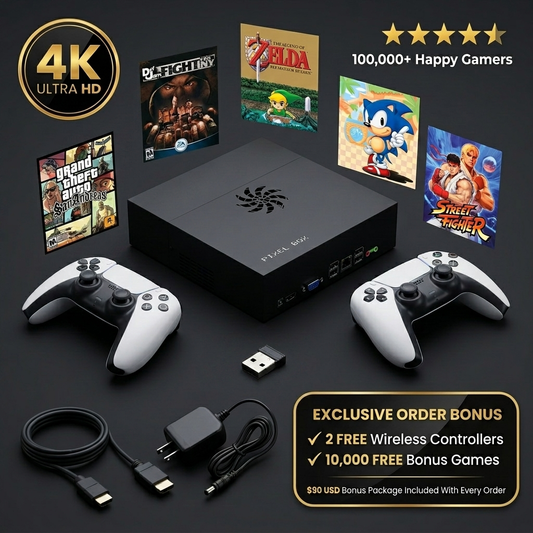 Pixel Box™ - The Ultimate Retro Game Console