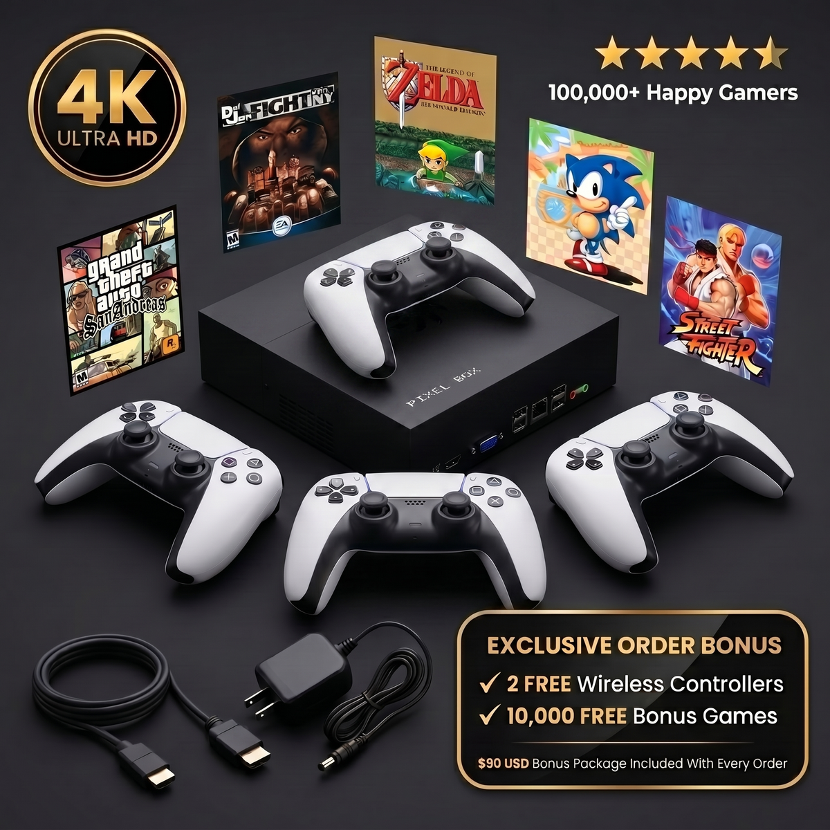 Pixel Box™ - The Ultimate Retro Game Console