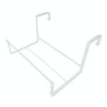 Restored Sun Joe FPH1901W Deco Joe Adjustable Flower Box Holder | 18" - 36" in Length | White (Refurbished)