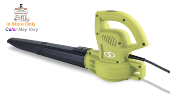 Sun Joe SBJ597E | 6-Amp 155 MPH Electric Leaf Blower | COLOR MAY VARY (Refurbished) | IN-STORE EXCLUSIVE