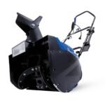 Restored Snow Joe SJ623E 18-Inch 15-Amp Electric Single Stage Snow Thrower w/Headlights, Blue Clearing Width, Motor (Refurbished)