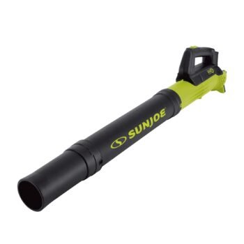 Restored Sun Joe 24V-TB-CT 24-Volt iON+ Jet Blower Cordless Compact Turbine Leaf Blower 100-MPH, Tool Only (No Battery + Quick Charger) (Refurbished)