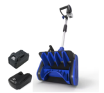 Restored Snow Joe 24V-SS13.5-XR-SJB | Cordless Battery Snow Shovel Kit | 13.5 Inch | 24-Volt | W/ 5.0-Ah Battery & Charger | Directional Control (Refurbished)