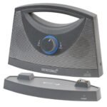 SEREONIC Portable Wireless TV Speakers | For Smart TV - Grey